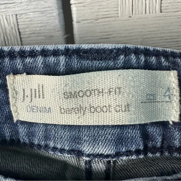 J Jill smooth Fit barley boot cut Ankle casual every day jeans pockets Normcore - Picture 5 of 12